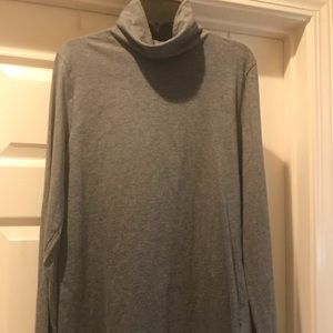 NWOT Sonoma Gray Turtleneck Long Sleeve